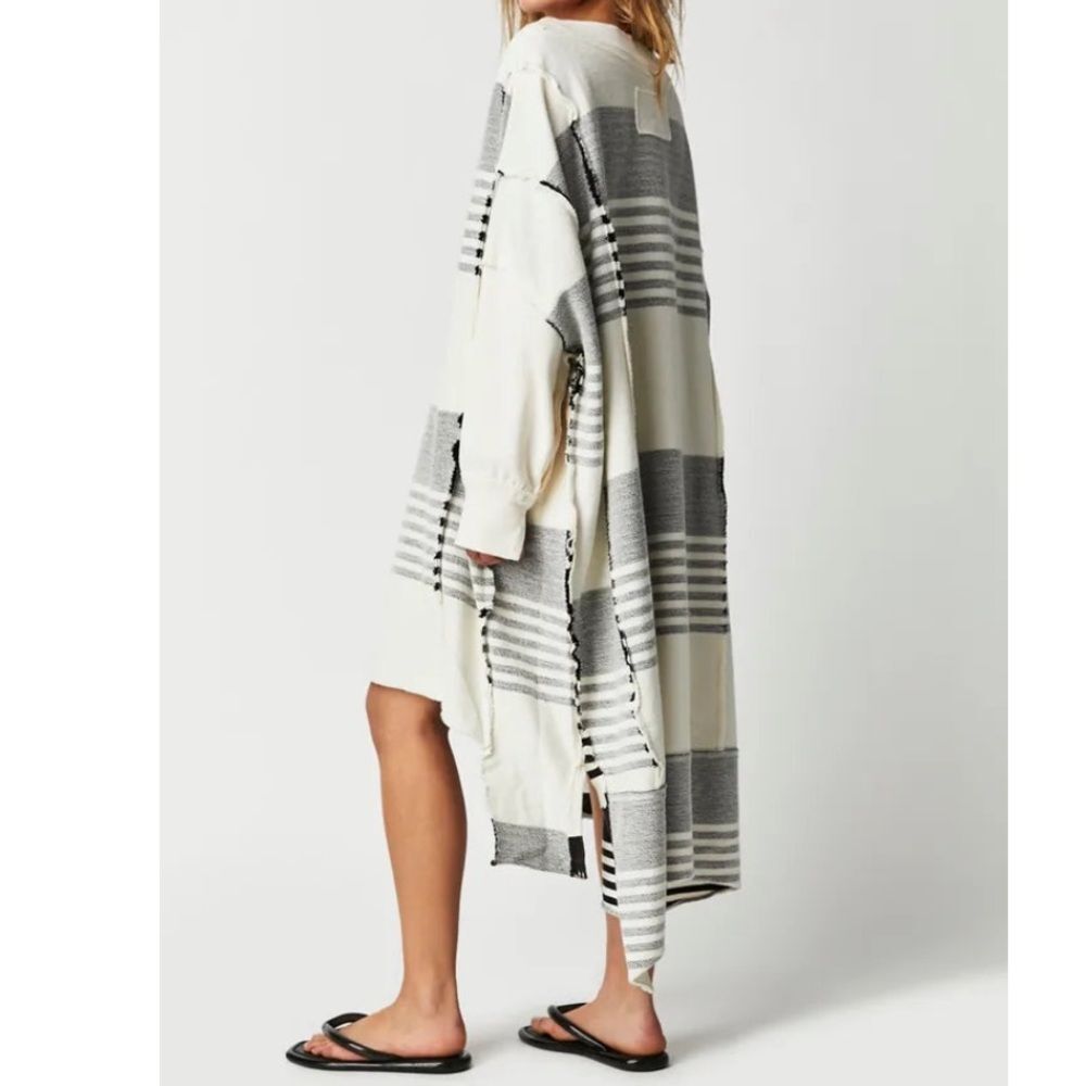 NWT FREE PEOPLE WE THE FREE Off The Shelf Maxi Top Long Sleeve - Picture 3 of 7